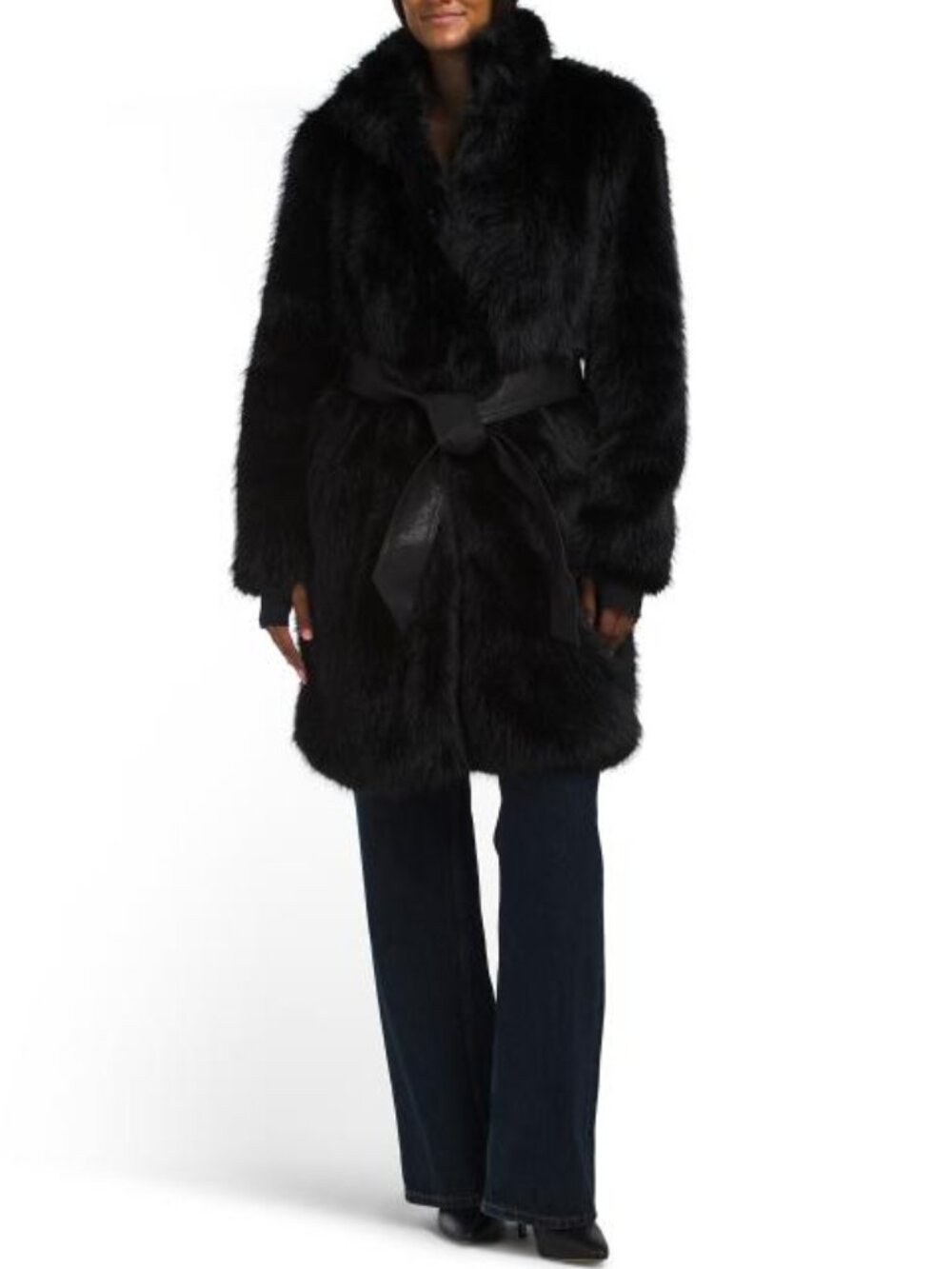 SAM. Luxurious Faux Fur Coat